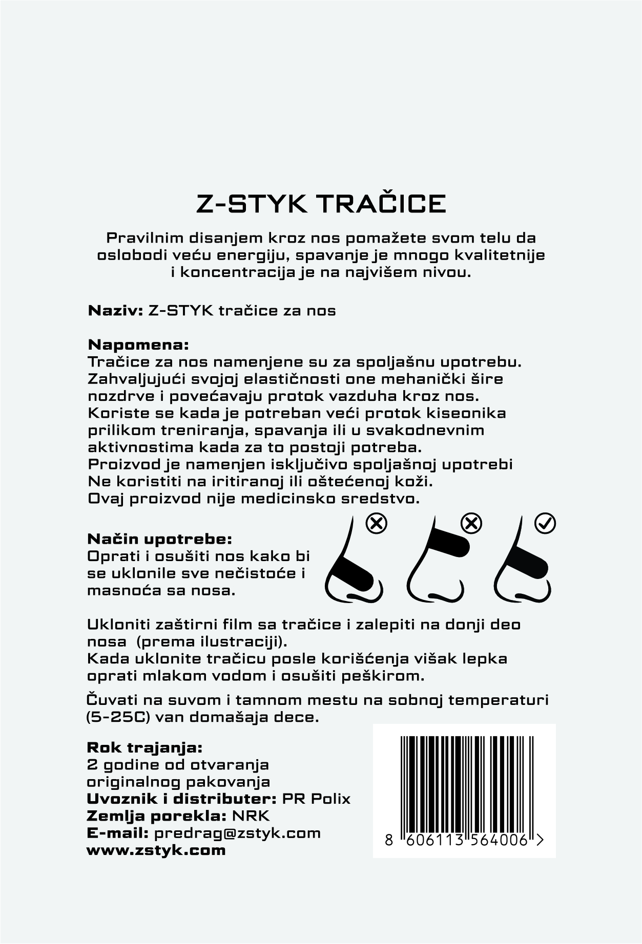 Z-STYK deklaracija proizvoda